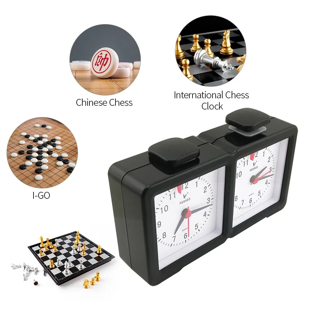 Chess Clock Quartz Electronic Analog Chess Clock Count Up Down Timer Game  Timer I go Count Up Down Timer|Kitchen Timers| - AliExpress
