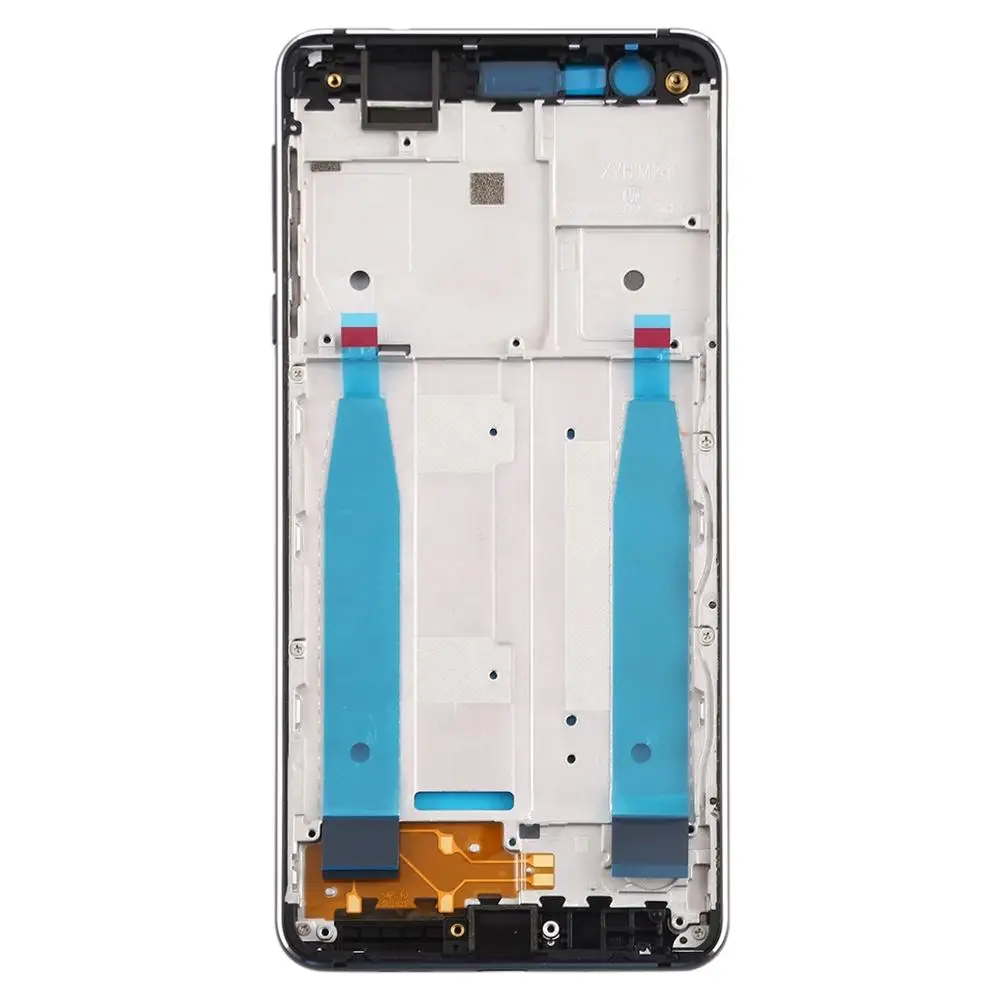 Черный Передний корпус ЖК рамка пластина для Nokia 3,1 TA-1049 TA-1057 TA-1063 TA-1070 TA - Цвет: Черный