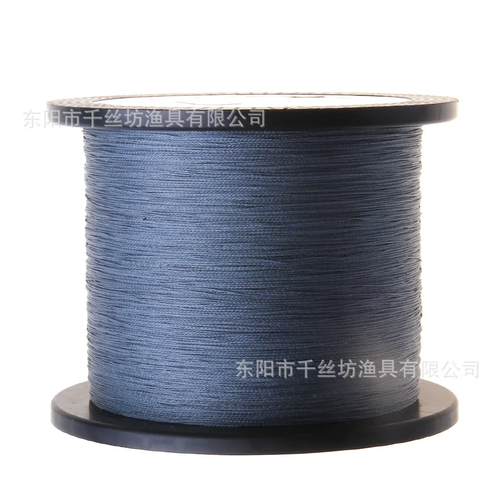 

Dyneema Fishing Line 4 Series 1000 M Monochrome PE Master Line Net Casting Kite Lure Anti-Bite Wear-Resistant