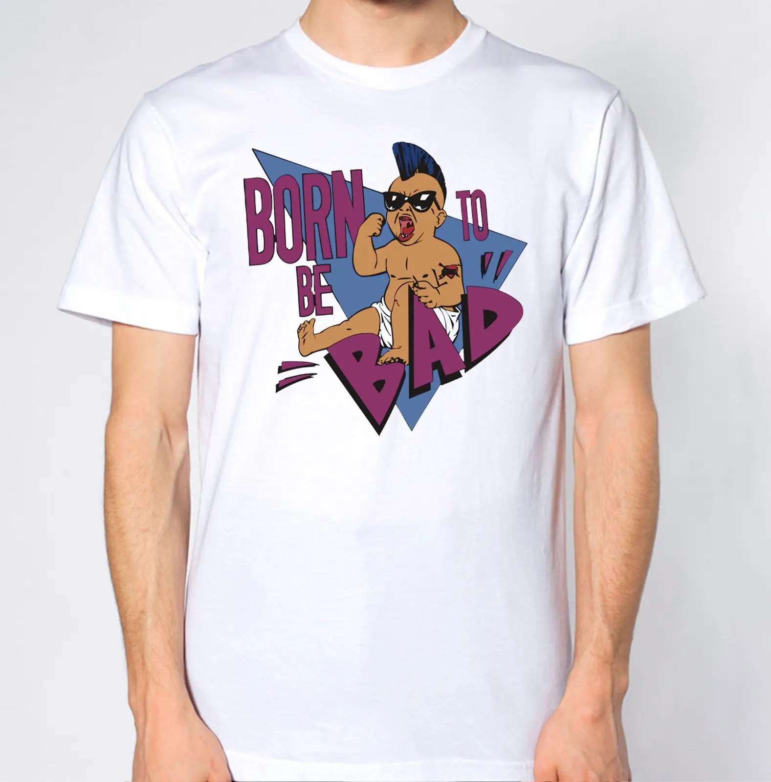 

Born To Be Bad Arnold Schwarzenegger Twins Reto Funny Film T-Shirt Brand New Cool Casual Pride T Shirt Men Unisex New Fashion