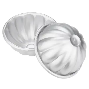

2Pcs/Set Flower Shape Aluminum Metal Bath Bomb Mold Fizzy Crafting Mould Cake Pastry Baking DIY Tool