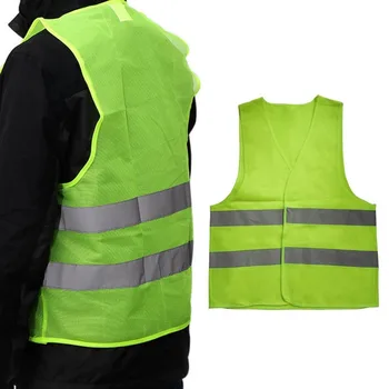 

Reflective Warning Safety vest Working Clothes Visibility Day Night Protective Vest For Running Cycling motorcycle Warning