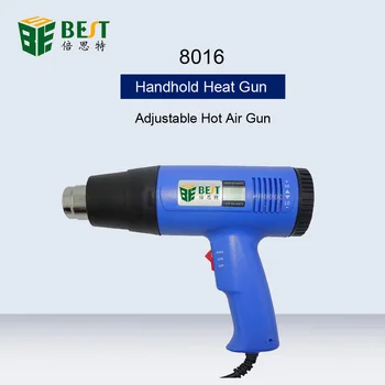 

BST-8016 1600W Lead-Free Hot Air Gun LED Digital Display Handheld Adjustable Constant Heat Gun For Softening Paints And Plastics