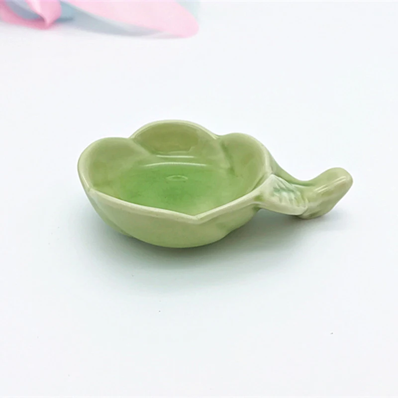 Керамическая тарелка в форме розы для соуса Sukiyaki, поднос для еды, Бамбуковая коробка для закусок, боковая приправа, горячий горшок для приправ, фруктовый салат, закуска