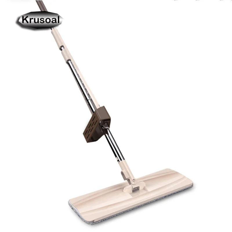 Free Hand Wash Microfiber Mop Refill Reusable Magic Flat Mops Aluminum Handle Floor Cleaning tool Household Tile Broom Cleaner | Дом и сад