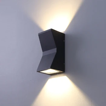 

10W up and down decoration outdoor wall lamp aluminum garden wall lights waterproof IP65 for outside front door balcony light
