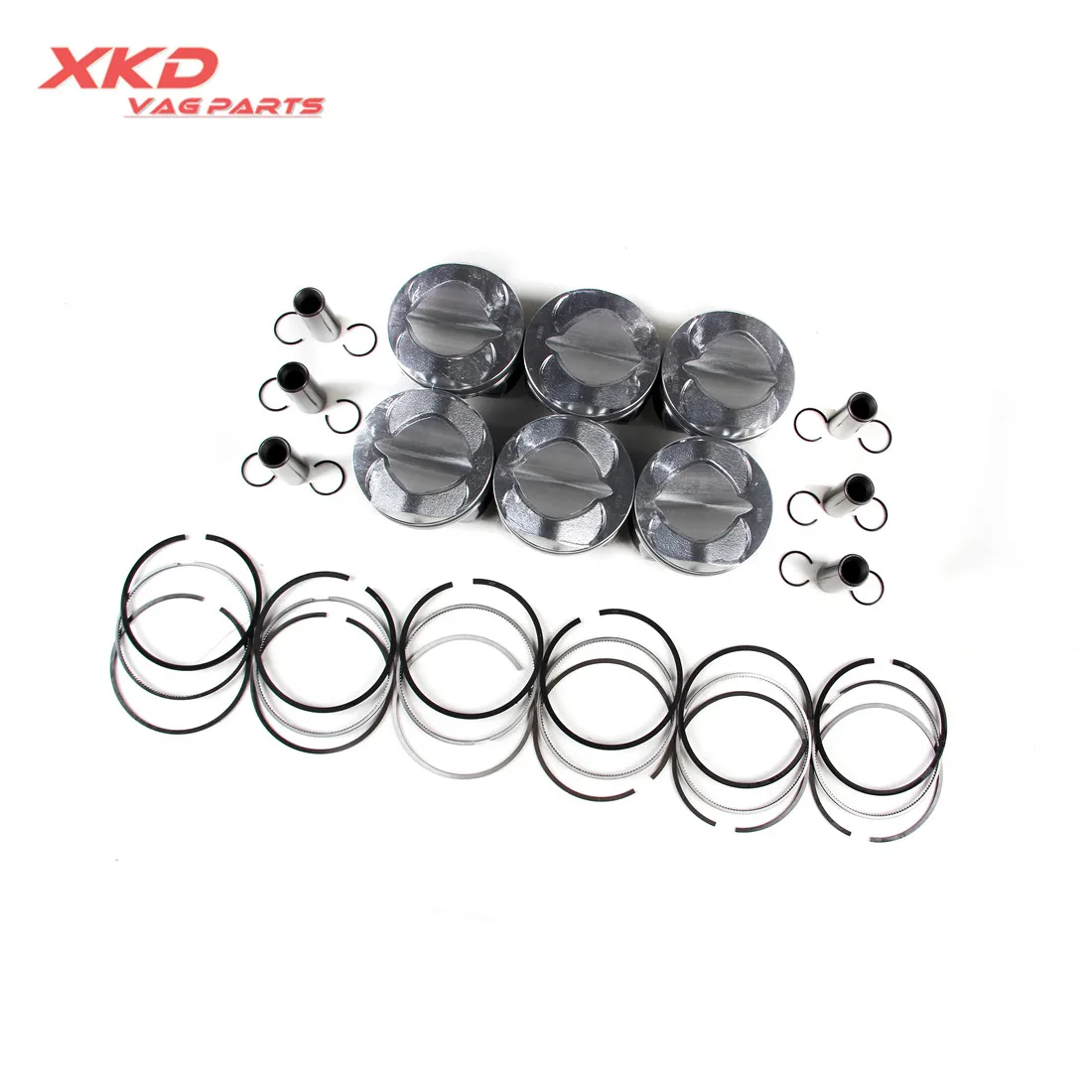 06E107065DR 2.8L двигатель поршневой и кольцевой монтажный комплект, пригодный для A-UDI A6 12-18 A7 CHVA CVPA CNYA