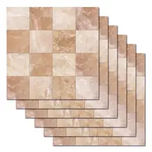 6 шт., водостойкая плитка для кухни, мозаика, наклейки на стену, для ванной комнаты, клей, Декор, пластиковый букет, искусственный букет, цветные розы, шелк