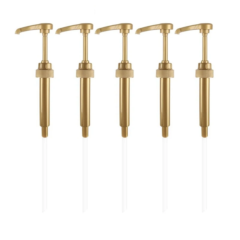 5 шт. дозатор для кофе молока чая сиропа насос черный жидкости Torani 8 мл зеркальный