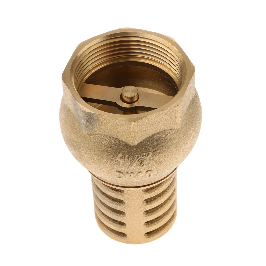Strong Metal Brass Foot Valve/ Bottom Valve, Easy to Install