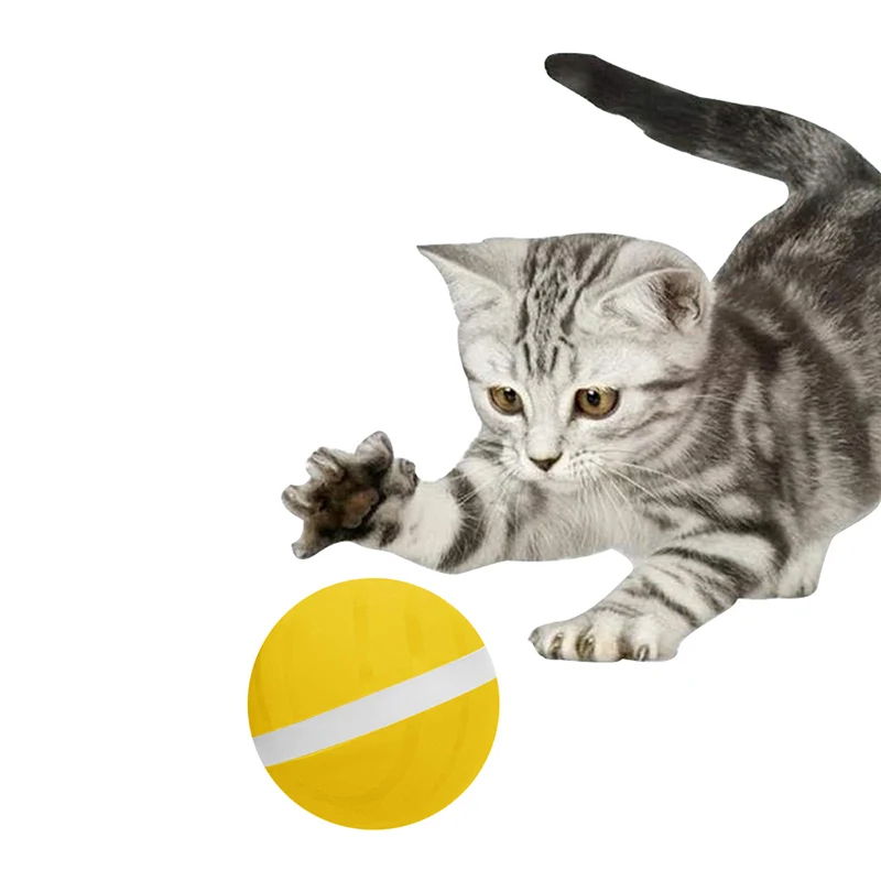 Обновленные умные игрушки для собаки мяч автоматически просыпается Pet Ball собака/кошка наружная интерактивная игрушка светодиодный Электрический шар Рождество для собак