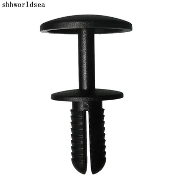 

Shhworldsea Free shipping 100pcs Nylon Black Push-Type Retainer Fastener Clip ForVW For Audi