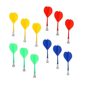 

12 Pieces/Pack Durable Safety Replacement Magnetic Darts Head 4 Mix Color