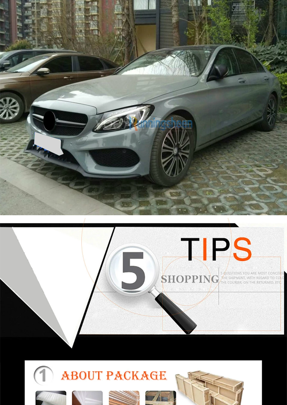 W205 углеродное волокно AMG СТИЛЬ передняя сетка гонки гриль решетка для Mercedes-Benz W205 c-класс C180 C200 C220d C250 C260 C400
