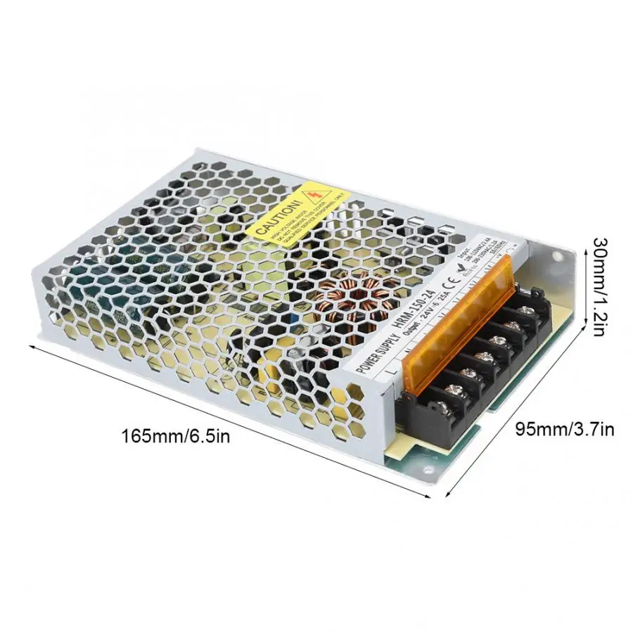 24V 6.25A 150W Ультра-тонкий внутренний блок питания адаптер драйвера для светодиодной полосы света ШИМ, интеллектуальная система управления IP20