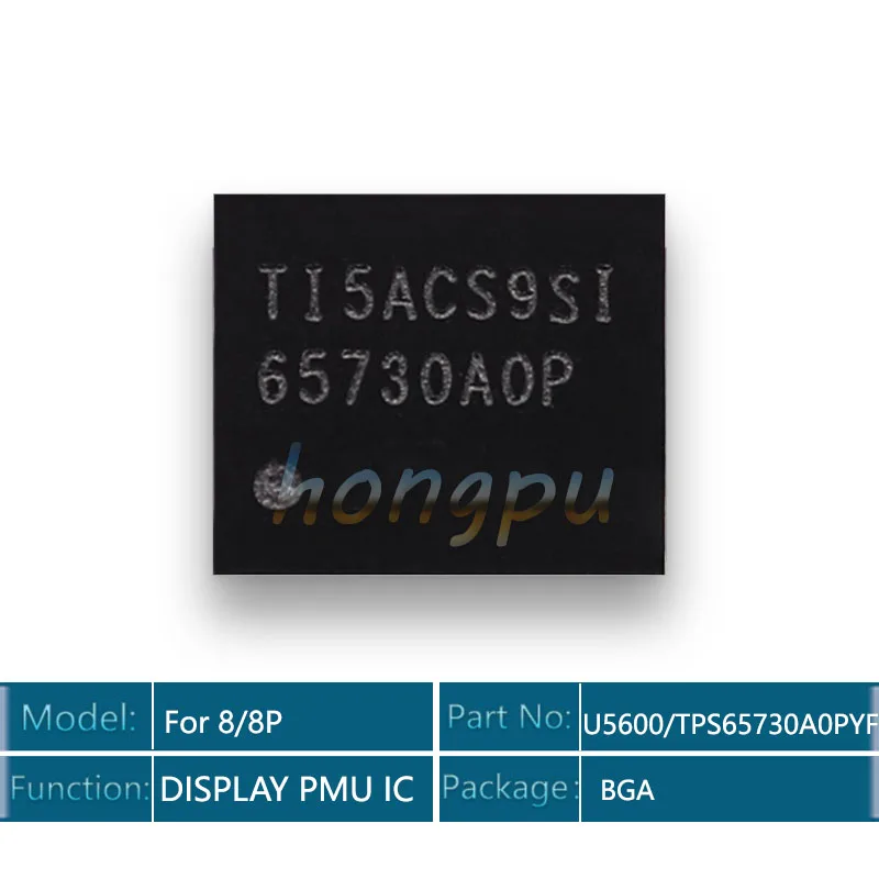 30 шт./лот U5600 TPS65730A0PYFF для iphone 8/8 plus/8 plus микросхема дисплея PMU IC