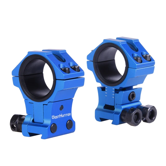 Red Scope Rings Sporting Optics Mounts & Rings WestHunter Dovetail , 1 In/30 Mm ...