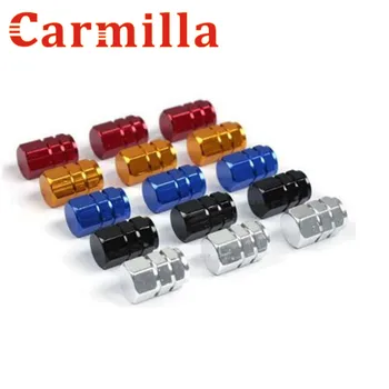 

Carmilla Aluminum Tire Wheel Rims Stem Air Valve Caps Tyre Cover For Ford Focus 2 3 4 For Mondeo Fiesta Ecosport Kuga Edge