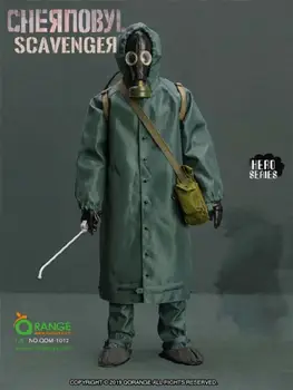 

QORANGE QOTOYS QOM-1012 1:6 Scale Male Solider Chernobyl Scavenger RESCUER Uniform Set for 12''Action Figure Body In Stock