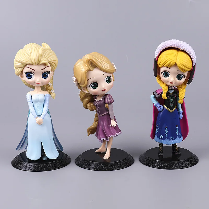 

Disney 3 шт./компл. Aisha Анна, белоснежная Тиара для торта, украшение для торта на день рождения