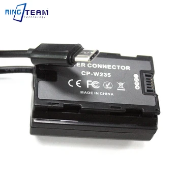 

PD Power Adapter to CP-W235 Dummy Battery NP-W235 DC Coupler for Fuji X-T4,XT4 Camera