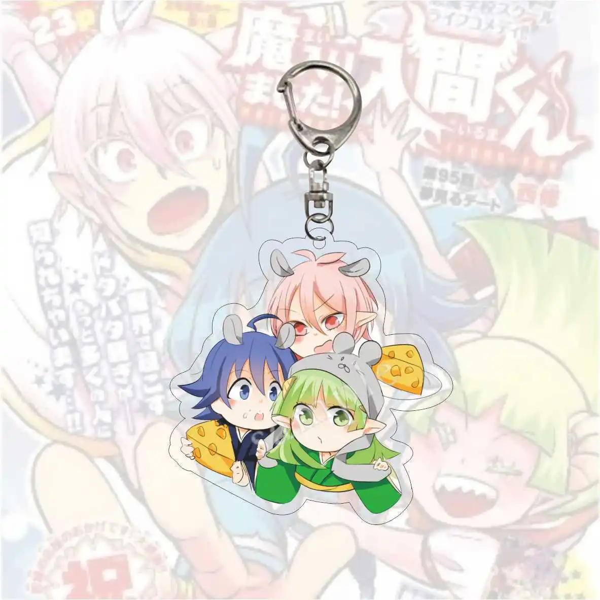 Kyuuketsuki Sugu Shinu - Mairimashita! Iruma-kun - Asmodeus Alice - Draluc  - John - Ronald - Suzuki Iruma - Valac Clara - Acrylic Keychain -  Mairimashita! Iruma-kun x Kyuuketsuki Sugu Shinu (Akita Shoten, Regulus.69)