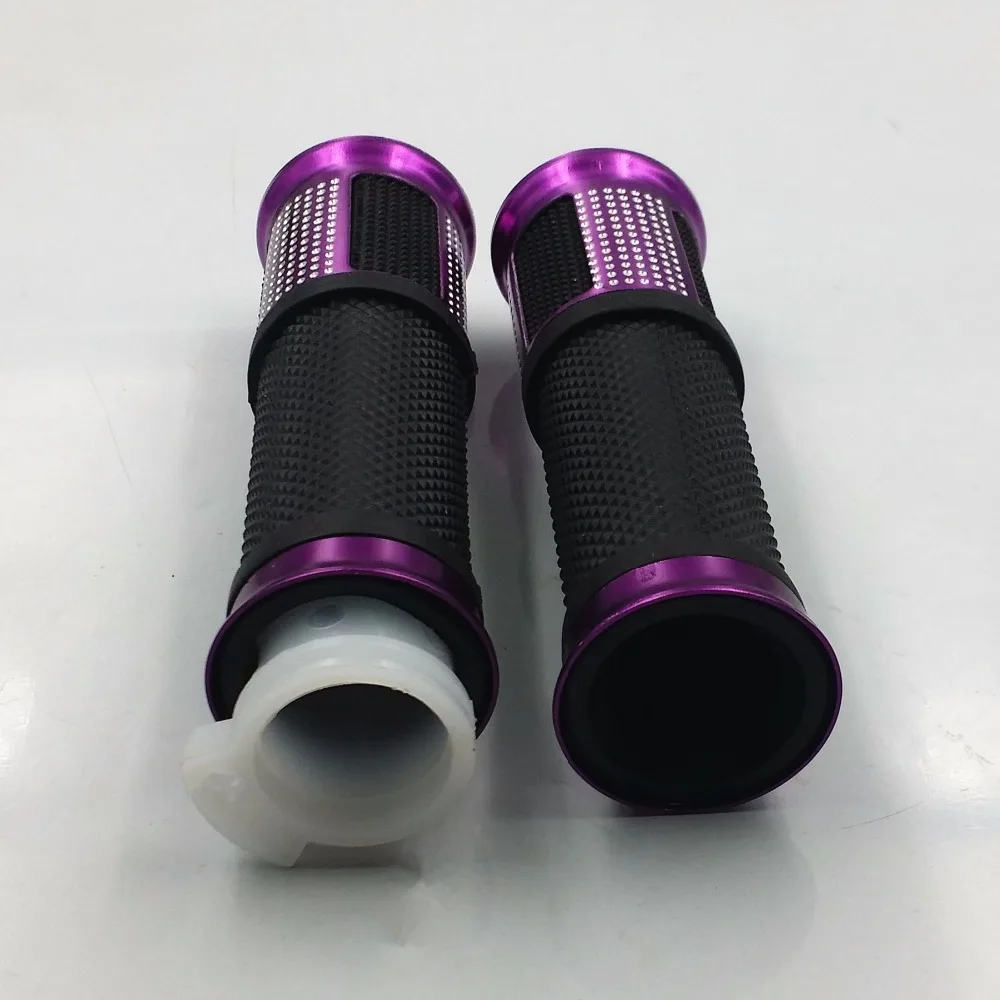 Ручки резиновые для Honda Kawasaki Suzuki Yamaha Ninja KX KLX KLR YZF YZ ATV 7/8 дюйма 22 мм|rubber tool grip|rubber bike