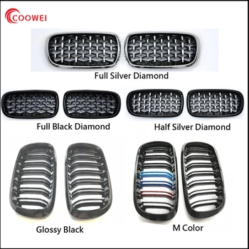 

For BMW F15 grille line front replacement kidney grill gloss black for X5 F15 2014-2017 for BMW X6 F16 2014-2018