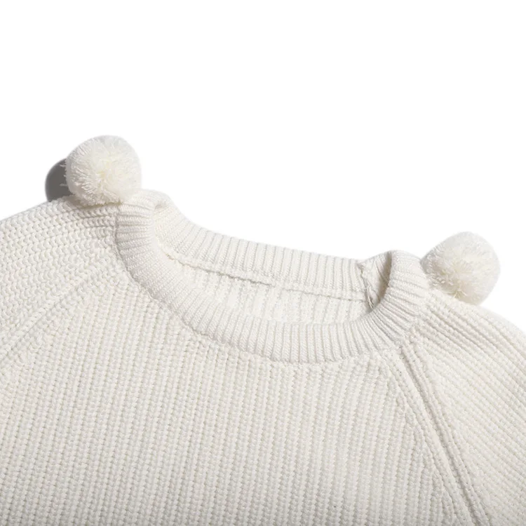 Милый модный свитер для девочек; коллекция 2019 года; сезон осень-зима; детская одежда; пуловер из чистого хлопка; Детский свитер; INS Online Celebri