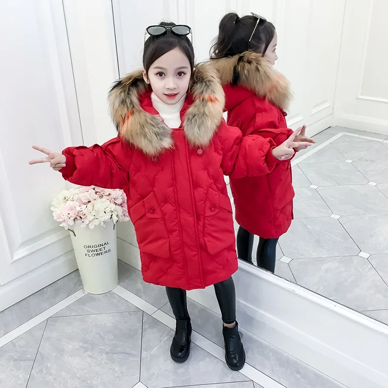 Детская зимняя куртка для детей 1-10 лет; плотная теплая куртка с капюшоном; Верхняя одежда для мальчиков и девочек; пальто; осенняя одежда для малышей - Цвет: 1