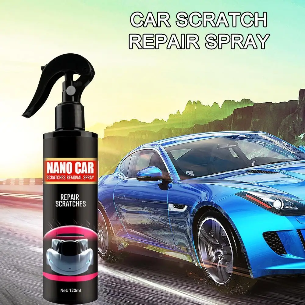 120ml Nano Car Scratch Removal Spray Repair Nano Spray Scratches Car  Scratch Repairing Polish Spray Car Ceramic Coating - AliExpress