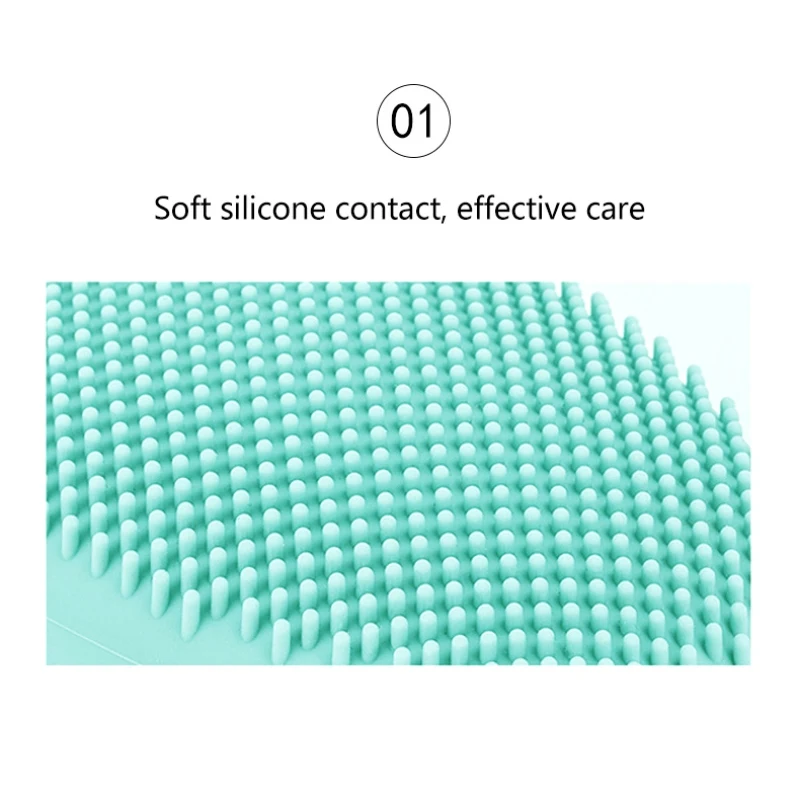 Электрический силиконовый Очищающая щетка для очистки пор укрепляющая кожу Многофункциональный силиконовый очиститель для лица