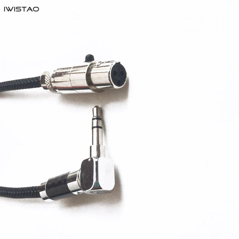 IWISTAO HIFI Headphone Upgrade Cable for A K G Q701K702 K272 K240K242 K701K712 DT1770 1990pro DIY