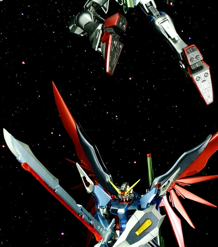 BANDAI MG 1/100 ZGMF-X42S Destiny Gundam металлический Цветной сборные модели, Детские кубики, игрушки для мальчиков игрушки Фигурки