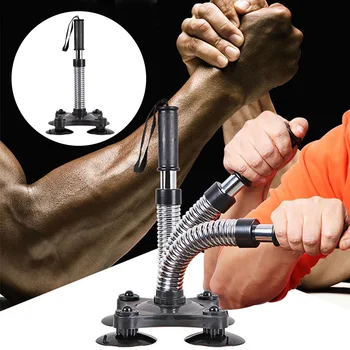 

Home Wrist Trainer Portable Arm Spring Steel Fitness Equipment Power Strengthener Forearm Hand Gripper Exercises Sports Supplies