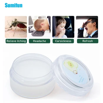 

1pcs Cooling Oil Refresh Ointment For Bad Smell Cold Headache Dizziness Muscle Rub Aches Cream Travel Out Medical Plaster P0010