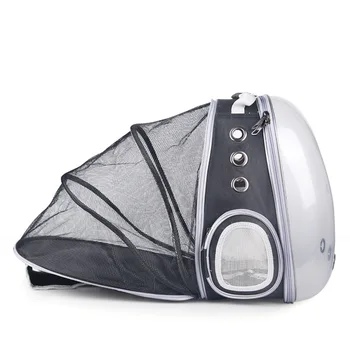 

Pet Space Bag Retractable Breathable Pet Cat Bag Panoramic Transparent Bag Cat Out Portable Backpack Dog Bag
