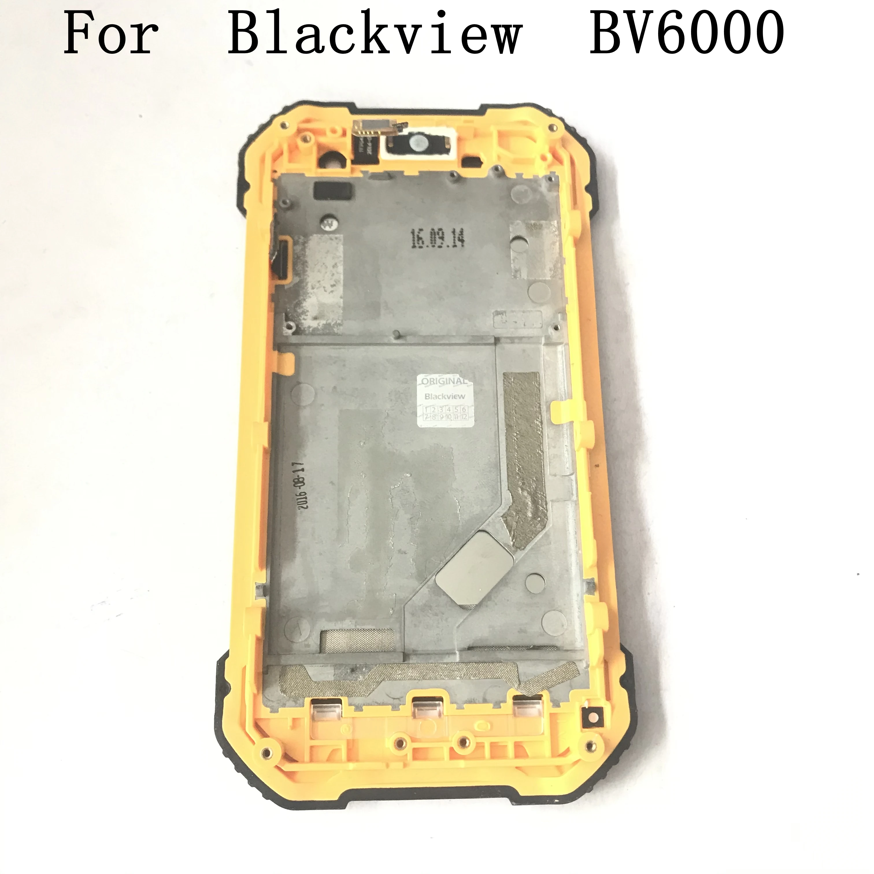 Б/у ЖК экран + сенсорный рамка для Blackview BV6000 4 7 MT6755 Octa core 1280x720 Бесплатная доставка| |