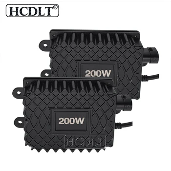 

HCDCLT 2PCS 200W Xenon HID Slim Digital Replacement Ballast Reactor For 12V Car Headlight Kit Xenon H1 H3 H7 H8 H11 9005 9006