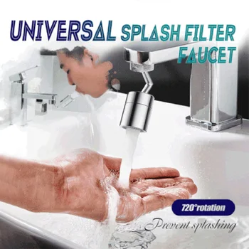 

Flexible Extended Sprayer Kitchen Sink Tap Bathroom Basin Rotatable Filter Faucet Nozzle Shower Bath Devices
