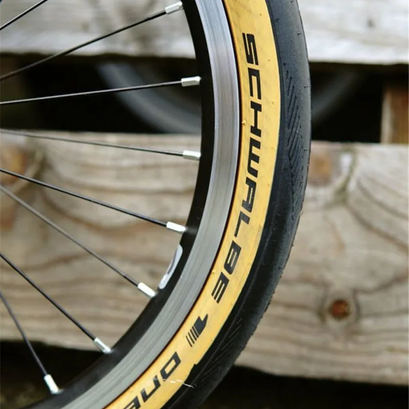 Сверхлегкий велосипед SCHWALBE one 16x1 35 349 складная шина для велосипеда Brompton желтые