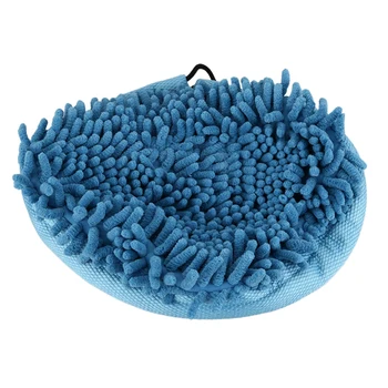 

minifiber Pads Washable Coral Cloth for H2O H20, VAX S2 & Bionaire Steam Mop Blue