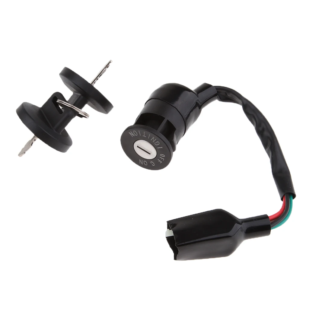 Electric Start Ignition Switch& Key for Polaris Scrambler 50/90 01-03 ATV