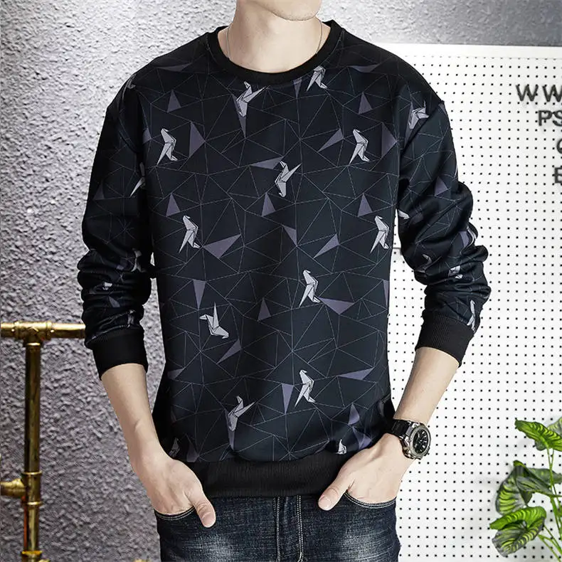 2020 New Sweatshirt Men Hoodie Crewneck Sweatshirts Spring Hoody Ugly Printed Streetwear Male Japan Korean Style Plus SIze 4XL 15