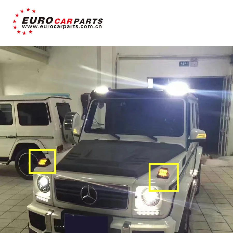 G class w463 LED turnning signal lights front LED day running lights for G class w463 G350 G400 G500 G55 G63 G65