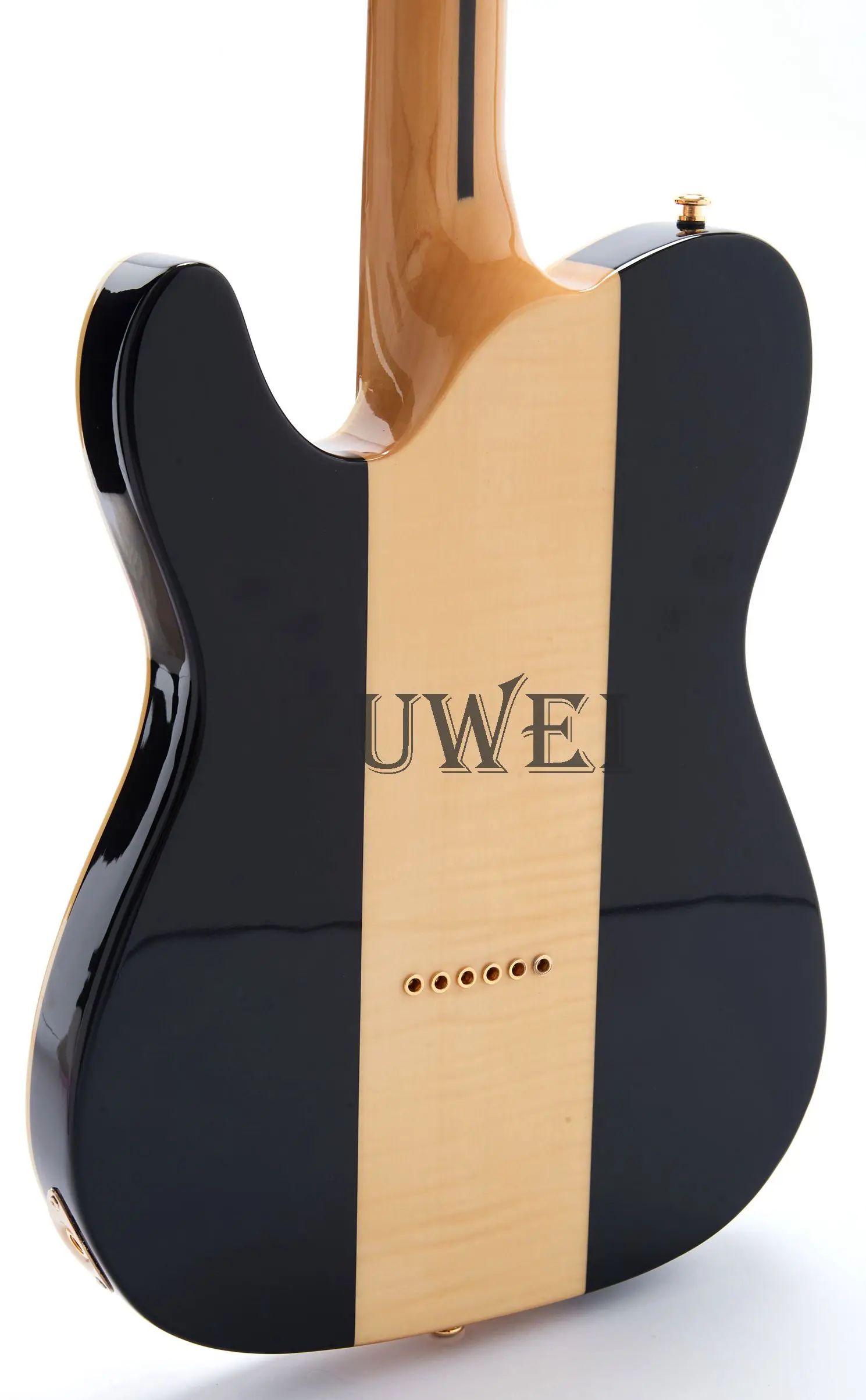 Custom Shop TL Truff собака электрогитара покрытая кленом Топ Веннер, хорошее качество, Золотое оборудование, винтажная C Форма шеи