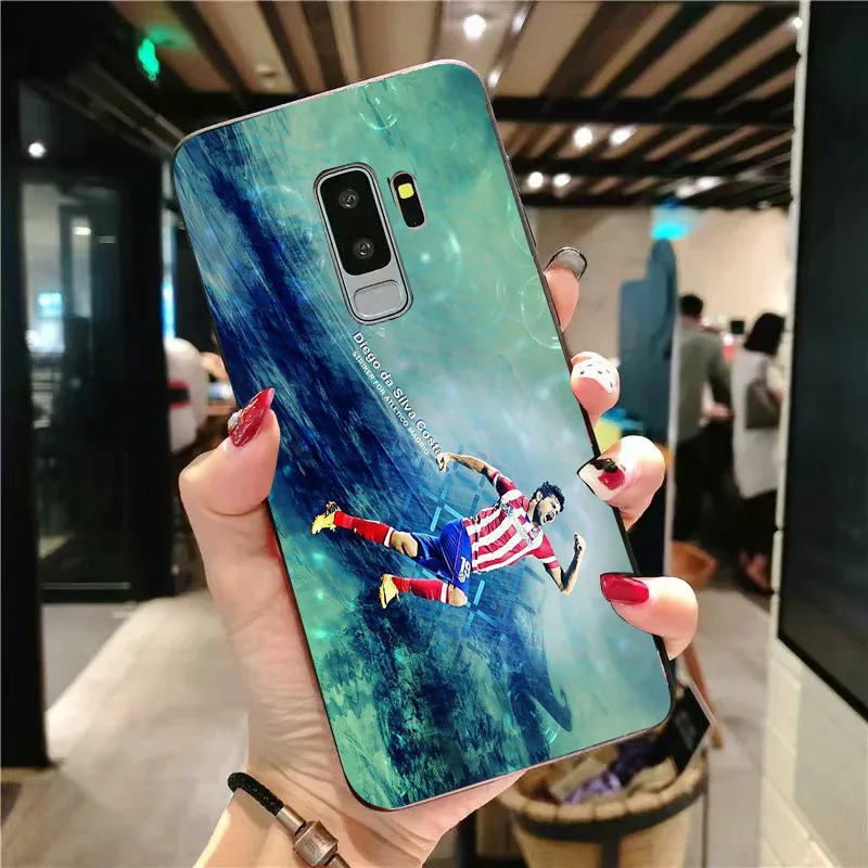 Чехол для телефона Diego, для samsung Galaxy S10, S8, S9 Edge, сделай сам, черный, мягкий, TPU, Атлетико, Мадрид, FC, для A7, A9, C10, C9, J7, Note9, S8, S10E - Цвет: A2023