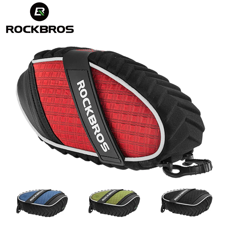 Excellent ROCKBROS Cycling Bicycle Bag  Rainproof Saddle Bag Reflective Bike Bag Shockproof Cycling Rear Seatpost Bag MTB Bike Accessories 0 Excellent ROCKBROS Cycling Bicycle Bag  Rainproof Saddle Bag Reflective Bike Bag Shockproof Cycling Rear Seatpost Bag MTB Bike Accessories 0
