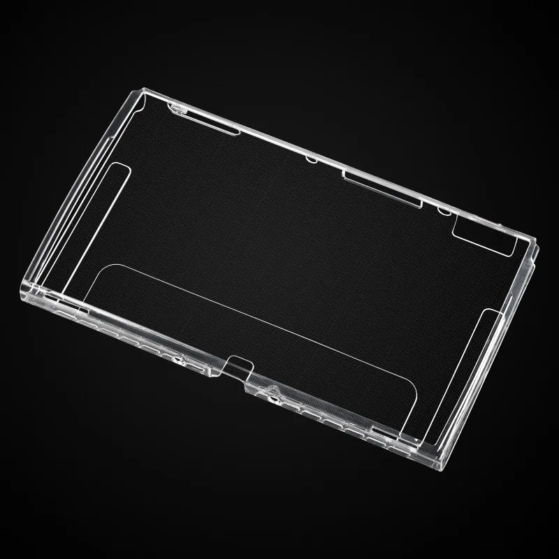 Soft TPU Transparent Shell Clear Protective Case Cover Glass Screen Protector for Switch OLED Game Console Accessories switch console case