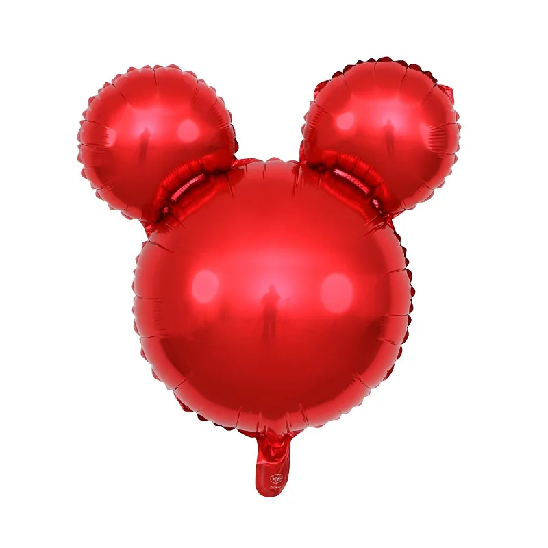 2 шт. 24 дюйма Микки Алюминий Фольга надувные шары Mickey Minnie головка гелий Globos Baby Shower на тему дня рождения вечерние декоративный воздушный шар - Цвет: 13